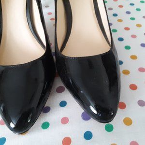 Beautiful black patent leather pumps